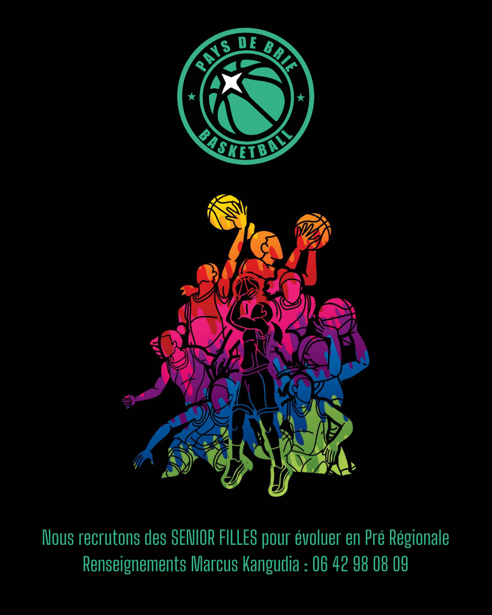 Recrutons des SENIOR FILLES 