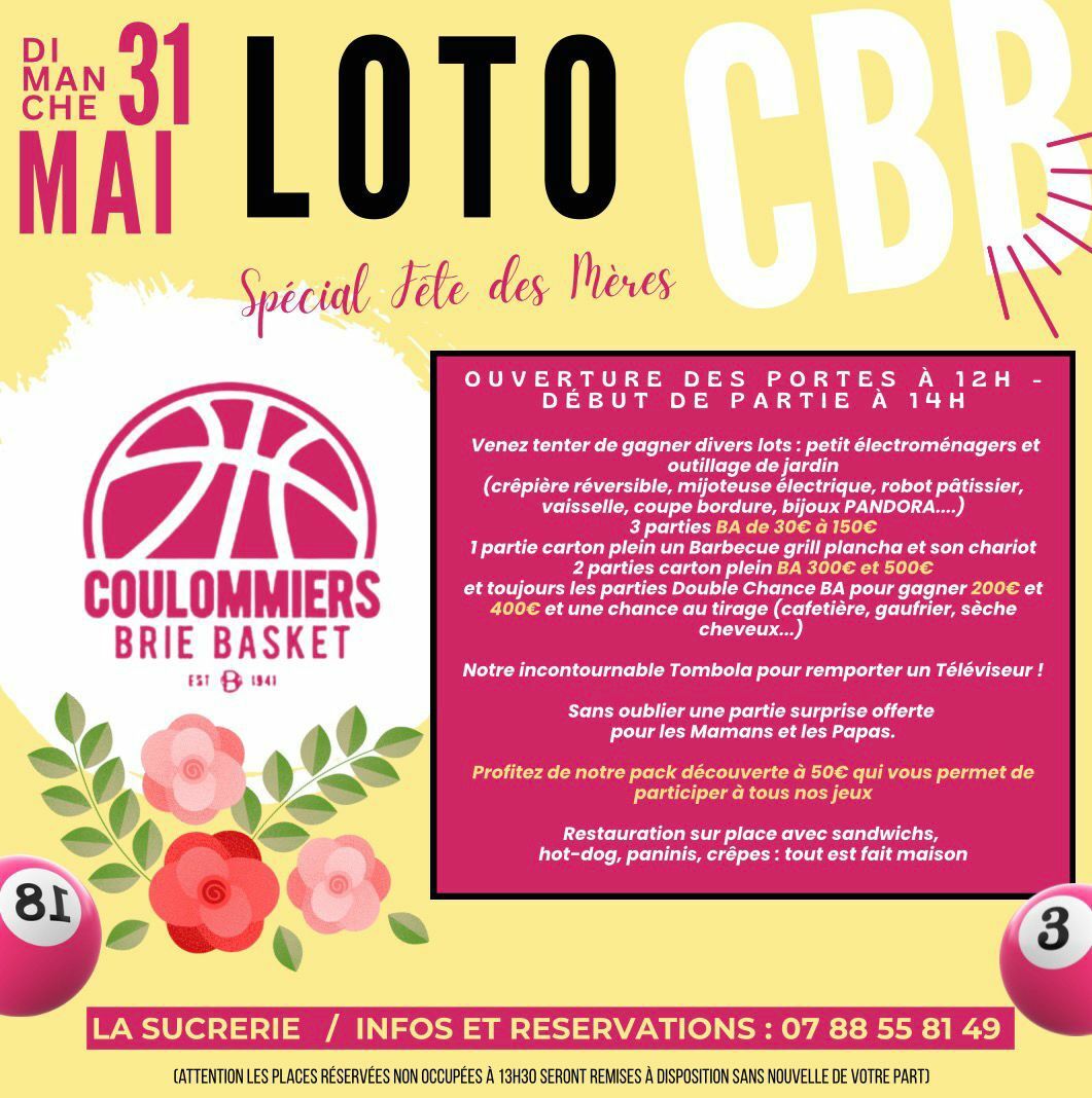 LOTO dimanche 31 mai