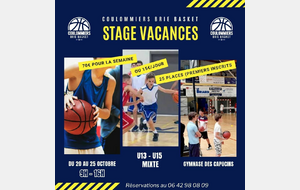 Stage du 20 au 25 Octobre