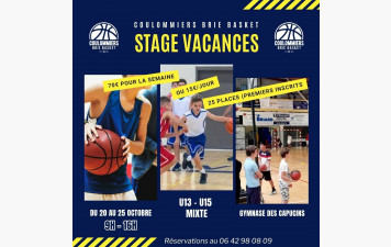 Stage du 20 au 25 Octobre